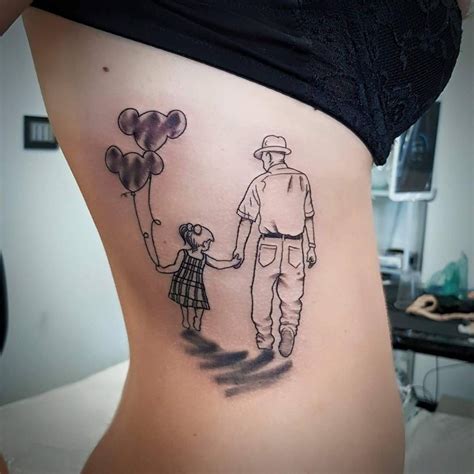 Tatuaggio nonno e nipote